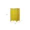 Homeroots 67" Yellow Wood Folding Three Panel Screen Room Divider 274708 - alternate 4