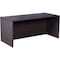 Boss Desk Shell Desk Shell, 71"W x 36"D, Driftwood, Driftwood N101-DW - alternate 1