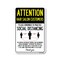 Signmission Public Safety, Hair Salon Customers Practice Social Distancing, 10in X 7in, OS-NS-A-710-25364 OS-NS-A-710-25364 - alternate 1