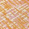 Homeroots 5' X 8' Orange Pink And Beige Abstract Washable Indoor Outdoor Area Rug 602582 - alternate 9