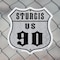 Signmission Sturgis Us 90, 18 Inch X 18 Inch, Plastic Sign SHI-P-18-481 - alternate 6