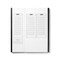 United Scientific 30-Place Slide Tray, Cardboard, 50PK 62604 - alternate 1