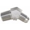 Gates Male JIC 37 Flare to Male Pipe NPTF - 45 SAE to SAE G60497-1208 - alternate 3