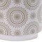 Homeroots Set of Three Green Pink And White Ceramic 1 Ounce Geometric Round Pot Planters 634280 - alternate 6