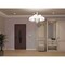 Vdomdoors Front Exterior Prehung Steel Door Ronex1277 Brown Entry Metal Modern Painted W36xH80 Right hand RONEX1277EXD-BRW-W36xH80-RH-I - alternate 7