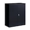 Hirsh Storage Cabinet, 42 in H, 36 in W, 18 in D, Recessed Twist, Keyed, Black, 2 Shelves 22002 - alternate 1