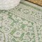 Jonathan Y Sinjuri Medallion Textured Weave Cream/Green 2 ft. x 8 ft. Indoor/Outdoor Runner Rug SMB101H-28 - alternate 8