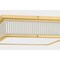 Hudson Valley Lighting Ashdown Integrated LED Flush Mount in Aged Brass/Off-White by Mark D. Sikes MDS1900-AGB/OW - alternate 6