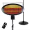 Optimus Garage-Outdoor Floor Standing Infrared Patio Heater with Remote PHP-1500DIR - alternate 5