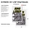Signmission Rims & Tires, Vinyl Decals Only 24 Inch x 36 Inch, Vinyl Decal, 2PK DSB-2436-2PACK-Rims & Tires - alternate 2