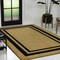 Jonathan Y Peater Classic Casual Commercial Natural Coir Natural/Black Border 5 ft. x 8 ft. Area Rug NRF107A-5 - alternate 6