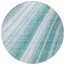 Homeroots 8' Teal Blue Turquoise And Aqua Round Striped Washable Indoor Outdoor Area Rug 615015 - alternate 8