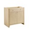 James Martin Vanities Gracyn 36 in. Single Vanity, Coastal Driftwood, w/ 3 CM Victorian Silver Quartz Top D125-V36-CSD-3VSL - alternate 6
