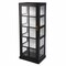 Homeroots Dynasty Contemporary Black and White Tall Curio Cabinet 401667 - alternate 7