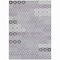 Homeroots 9' X 12' Lavender Gray And Ivory Floral Washable Indoor Outdoor Area Rug 617510 - alternate 7