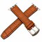 Elegani Hybrid Band Compatible with Apple Watch 45mm, Light Brown, Light Brown/Rose Gold/Yellow Gold Buckle QRALGM2-LBR-45 - alternate 1