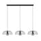 Z-Lite Valencia Matte Black 3 Light Linear Chandelier 623P16-3L-MB - alternate 8