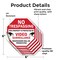 Signmission No Trespassing This Property Is Pro, 6 inch X 6 inch, Vinyl Decal, 5PK OC-D-5PACK-6-93 - alternate 3