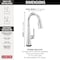 Delta Single Handle Pull Down Bar/Prep Faucet With Touch2O Technology 9982T-PR-DST - alternate 2