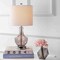 Jonathan Y Colette 20" Mini Glass LED Table Lamp, Smoked Gray JYL1029D - alternate 9