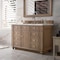 James Martin Vanities 48" S Vanity, Whitewashed Walnut w/Victorian Silver Top w/FreePower Wireless Charger 157-V48-WW-FVSL - alternate 8