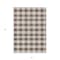 Homeroots 5' X 8' Brown And Beige Plaid Washable Indoor Outdoor Area Rug 595470 - alternate 6