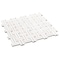 Andova Tiles Fabrique Jacard Brown 1-in. x 2-in. Basketweave Marble Look Polished Natural Stone Wall & Floor Mosaic Tile ANDFAB236 - alternate 7