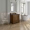James Martin Vanities Brookfield 36 in. Single Vanity, Honey Oak w/ 3 CM Parisien Bleu Silestone Top 547-V36-HNO-3PBL - alternate 5
