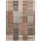 Homeroots 3' X 5' Chocolate And Gray Striped Washable Indoor Outdoor Area Rug 581701 - alternate 8