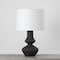 Hudson Valley Lighting Ancram 1 Light Table Lamp 17.5 In. Vintage Gold Leaf/ Ceramic Totem Black L7528-VGL/CTK - alternate 6