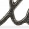 Homeroots 3" Black Cast Iron Hand Painted XOXO Sentiment Tabletop Sculpture 483232 - alternate 6