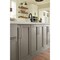 Amerock Stature 10-1/16 inch 256mm Center-to-Center Satin Nickel Cabinet Pull BP37400G10 - alternate 5