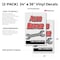 Signmission Auto Repair Free Estimates, Vinyl Decals Only 24 Inch x 36 Inch, Vinyl Decal, 2PK DSB-2436-2PACK-AutoRepairFreeEstimates - alternate 2