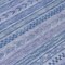 Homeroots 8' Denim Blue And Sky Blue Round Striped Washable Indoor Outdoor Area Rug 615346 - alternate 8