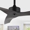 Jonathan Y Aldrin 50" Modern Minimalist Iron/Plastic Mobile-App/Remote-Controlled 6-Speed Razor Ceiling Fan, Dar JYL9715C - alternate 11
