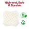 Smarty Had A Party White with Gold Dots Paper BeverageCocktail Napkins 600 Napkins, 600PK 3293-CASE - alternate 10
