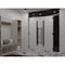 Vdomdoors Front Exterior Prehung Aluminum Double Doors Ronex0162 Red Oak Top Transom Mirrored Clear Glass RONEX0162DEXD-RED-W72+14xH96+12-RH-O - alternate 3