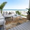 Homeroots 5' X 8' Rust Gray And Ivory Abstract Washable Indoor Outdoor Area Rug 617663 - alternate 9