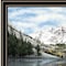 Homeroots Snowy Mountain Landscape  Black Framed Wall Art 572032 - alternate 4