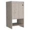 Homeroots 18" Light Gray Wood Freestanding Single Door Bathroom Vanity With White Sink 478247 - alternate 1
