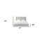 Homeroots Gray Tufted Linen Blend Upholstered King Bed Frame 606416 - alternate 8