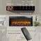 Edendirect 44 in. Wall Mount Electric Fireplace with remote and Imitation Flame, LED light heater in Black ZR-W1769P171420 - alternate 5