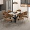 Leisuremod Bella Collection Modern Dining Chair in Brown, 4PK BC21BR4 - alternate 9