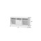 Homeroots 61in White Wood Enclosed and Open Storage TV Stand 724160 - alternate 7