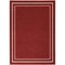 Homeroots 4' X 6' Brick Red And Ivory Indoor Outdoor Area Rug 545495 - alternate 8