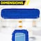 Gritt Commercial 36 Microfiber Looped Dust Mop Pad Head GRI182-36 - alternate 9