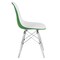 Leisuremod Dover Modern ABS Plastic Dining Side Chair with Metal Base EPC19WG - alternate 9