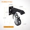 Powertec Workbench Caster Kit, 2.5'' Retractable Stepdown with Quick Release Plate & 400 lbs Loads, 4PK 17002N - alternate 8
