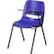 Flash Furniture Tablet Arm Chair, Left Hand Flip-Up, Blu, 21" W, 25.5" L, 32" H, Blue RUT-EO1-BL-LTAB-GG - alternate 1