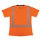 Ergodyne Hi-Vis Shirt, M, Orange, Short Sleeve 22323 - alternate 8